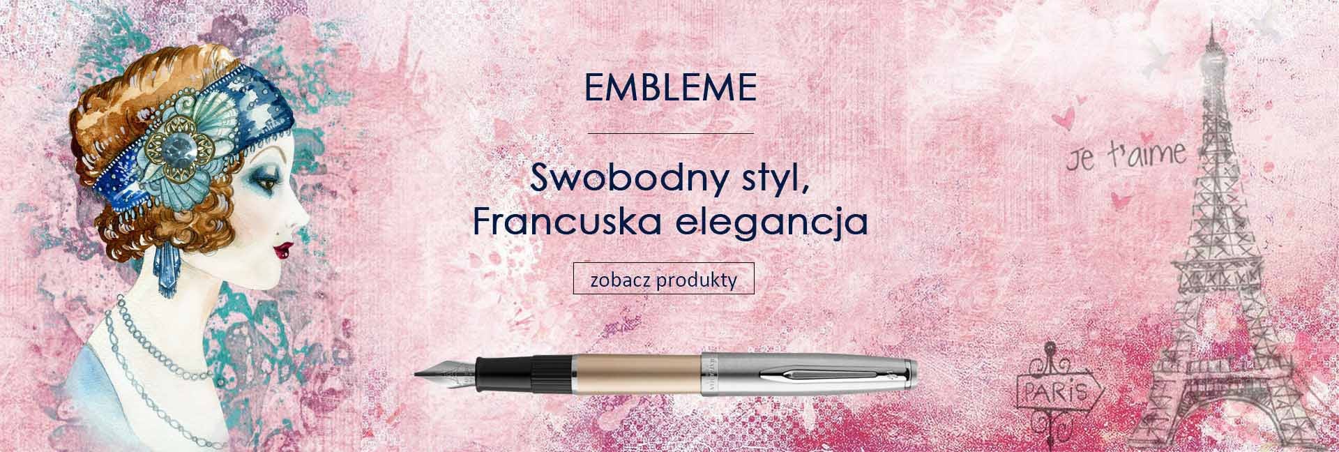 Pióra wieczne Waterman Embleme